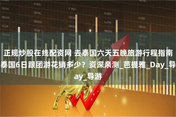 正规炒股在线配资网 去泰国六天五晚旅游行程指南，泰国6日跟团游花销多少？资深亲测_芭提雅_Day_导游